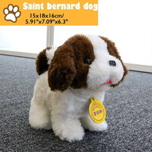 Load image into Gallery viewer, Electronic Robot Dog Paipai Control Kids Plush Toy Sound Control Interactive Bark Stand Walk Electronic Toys Dog For Baby Gifts