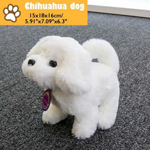 Load image into Gallery viewer, Electronic Robot Dog Paipai Control Kids Plush Toy Sound Control Interactive Bark Stand Walk Electronic Toys Dog For Baby Gifts