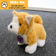Load image into Gallery viewer, Electronic Robot Dog Paipai Control Kids Plush Toy Sound Control Interactive Bark Stand Walk Electronic Toys Dog For Baby Gifts