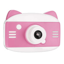 Load image into Gallery viewer, 3.5 inch HD 1080P Kids Camera Cartoon Cat Children Digital Photo Camera Toy with 600mAh Lithium Battery Gift for Kid Children
